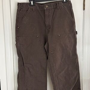 Carhartt Men's Brown Work Pants